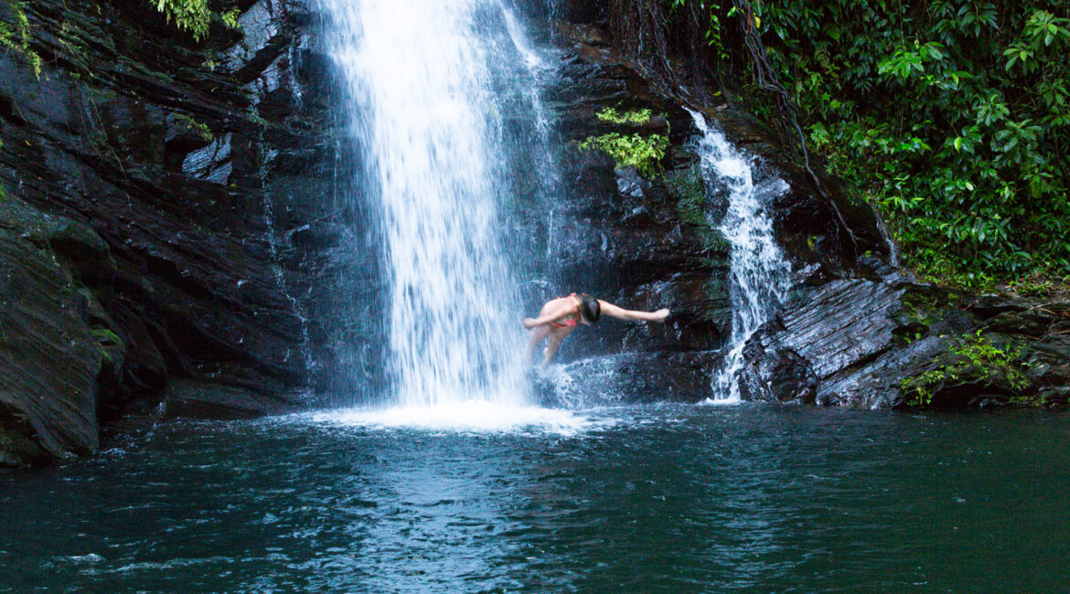 Belize’s Maya King Waterfalls