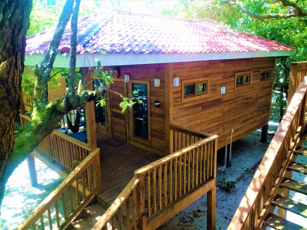 treehouse accommodations in belize